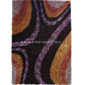 Polyester Viscose Shaggy Carpet dengan Design